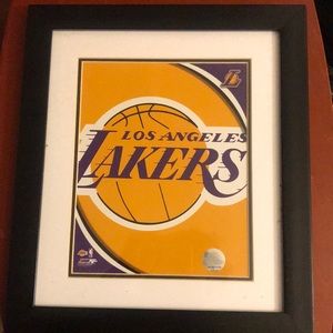 Lakers Photo including frame.